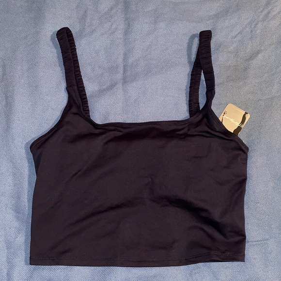 Free People • Post Up Cami Tank Top in Navy • L - Picture 3 of 5